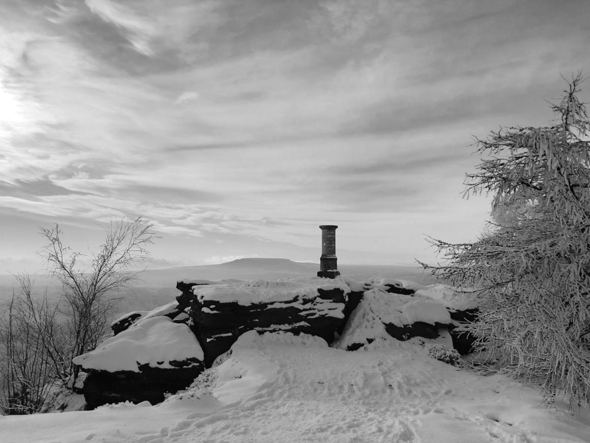 Gasthaus & Pension Zirkelstein Schöna Dış mekan fotoğraf